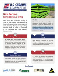 US Shoring - Now Serving Minnesota & Iowa